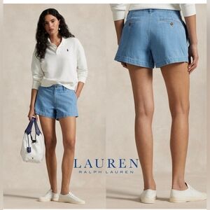 Lauren Ralph Lauren Light Blue Jean Shorts